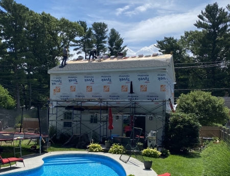 Work photo from J&R Construction Roofing's gallery